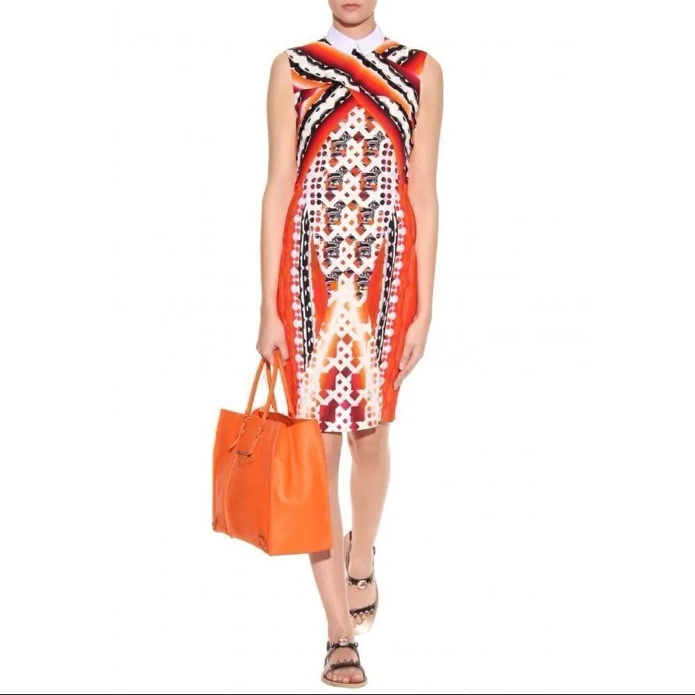 Peter Pilotto Resort Runway Kaleidoscope Print Dress